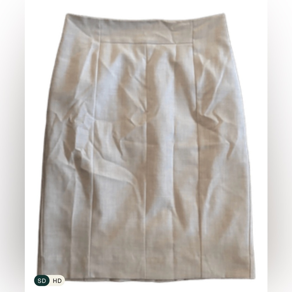 Worthington Cream Pencil Skirt